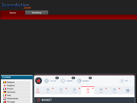 'scoreactive.com' screenshot