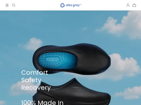 alesgrey.com homepage screenshot