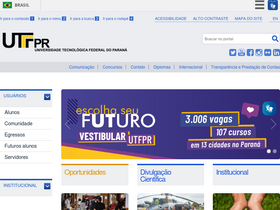 'apoioautenticacao.ct.utfpr.edu.br' screenshot