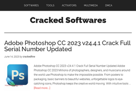 'crackedfine.com' screenshot