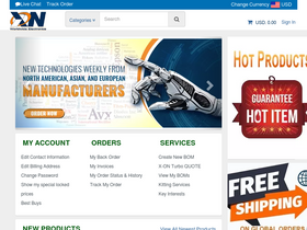 'xonelec.com' screenshot