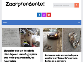 'zoorprendente.com' screenshot