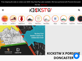 'kickstw.com.au' screenshot