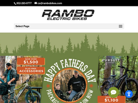 'rambobikes.com' screenshot