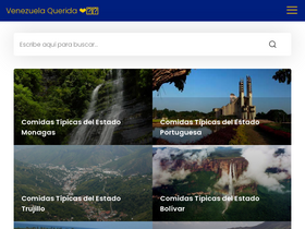 'venezuelaquerida.com' screenshot