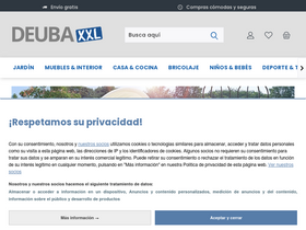 'deubaxxl.es' screenshot
