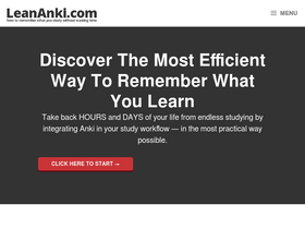 'leananki.com' screenshot