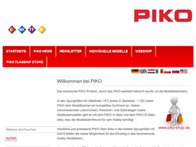 'piko.de' screenshot