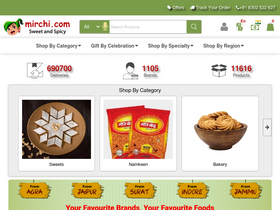 'mirchi.com' screenshot