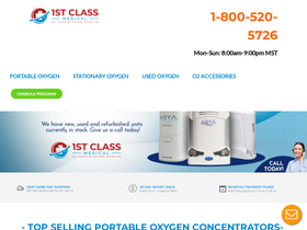 '1stclassmed.com' screenshot