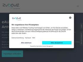 'zvoove.com' screenshot