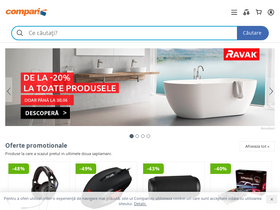 'boxa-portabila.compari.ro' screenshot