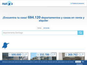 'nuroa.cl' screenshot