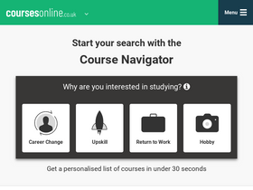 'coursesonline.co.uk' screenshot