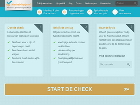 'hierhebikpijn.nl' screenshot
