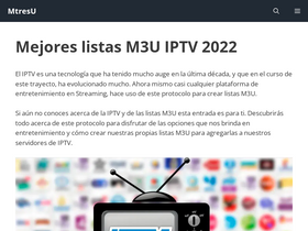 'mtresu.com' screenshot