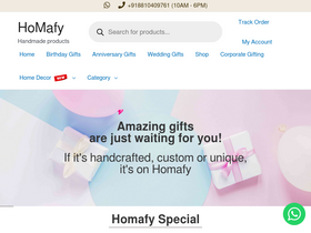 'homafy.com' screenshot