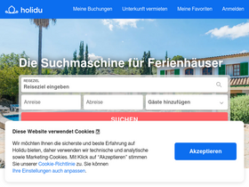 'holidu.ch' screenshot