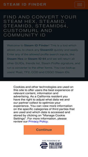 Steam ID Finder