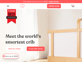 'cradlewise.com' screenshot