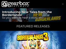 'gearboxsoftware.com' screenshot