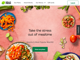 'hellofresh.com' screenshot