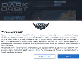 'darkorbit.com' screenshot