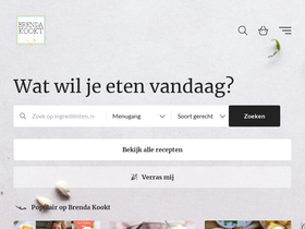 'brendakookt.nl' screenshot