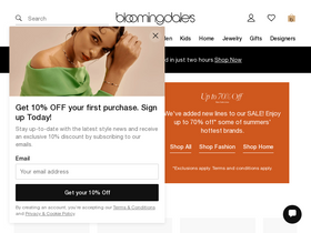 'bloomingdales.ae' screenshot