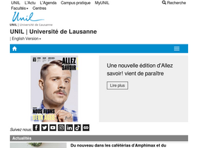 'bioinfo.unil.ch' screenshot