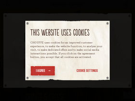 'chouffe.com' screenshot