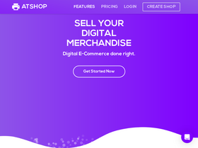 'atshop.io' screenshot