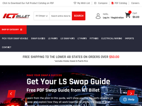 'ictbillet.com' screenshot