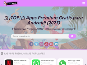 'luzgamer.com' screenshot