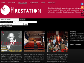 firestationartscentre.com