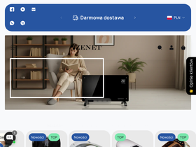 ZENET sp. z o.o. website screenshot
