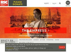 'rsc.org.uk' screenshot