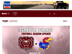 'missouristatebears.com' screenshot
