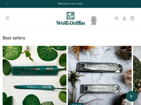 wolfandgriffin.com homepage screenshot
