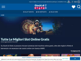 'giochidislots.com' screenshot