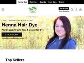 'thehennaguys.com' screenshot