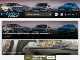 'e-tronforum.com' screenshot