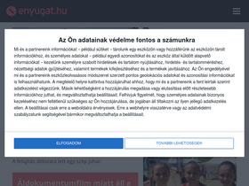 'enyugat.hu' screenshot