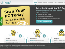 'reimageplus.com' screenshot