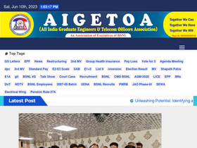 'aigetoachq.org' screenshot