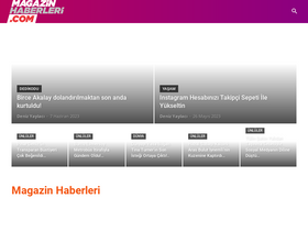 'magazinhaberleri.com' screenshot