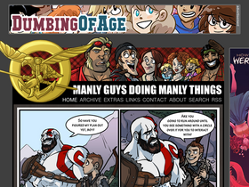 'thepunchlineismachismo.com' screenshot