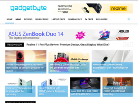 'gadgetbytenepal.com' screenshot