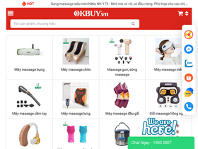 'okbuy.vn' screenshot
