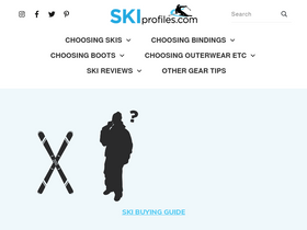'skiprofiles.com' screenshot